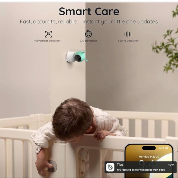 Smart Baby Monitor with Camera - Picture 4 of 7
